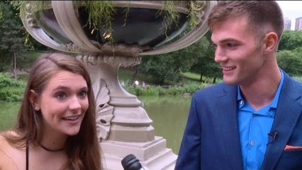 Josh and Michelle begin their tinder success stories after matching in 2014 and joking through delayed messages